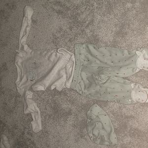 Hippo outfit newborn